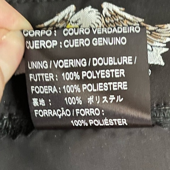 Harley-Davidson Black Leather Vest with Clown, Savannah, Ga. Patches - Picture 13 of 14